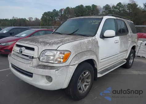 2007 Toyota Sequoia Sr5 V8 from USA, damaged, VIN 5TDZT34A87S291017